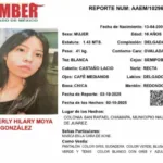 Autoridades del Edomex detienen a dos en relación a desaparición de Kimberly Moya.