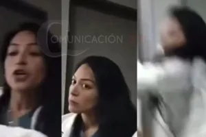 La doctora familiar Cyndi Estefanía Arreola Delgado del IMSS de Playa del Carmen.