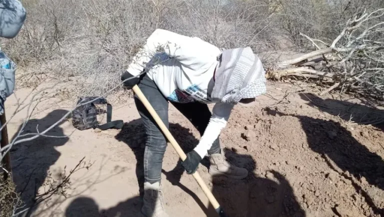 Localizan cementerio clandestino con 60 cuerpos en Sonora.