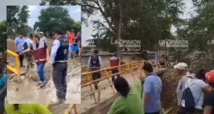 La alcaldesa de Álamo Temapache, Blanca Lilia Arrieta Pardo.