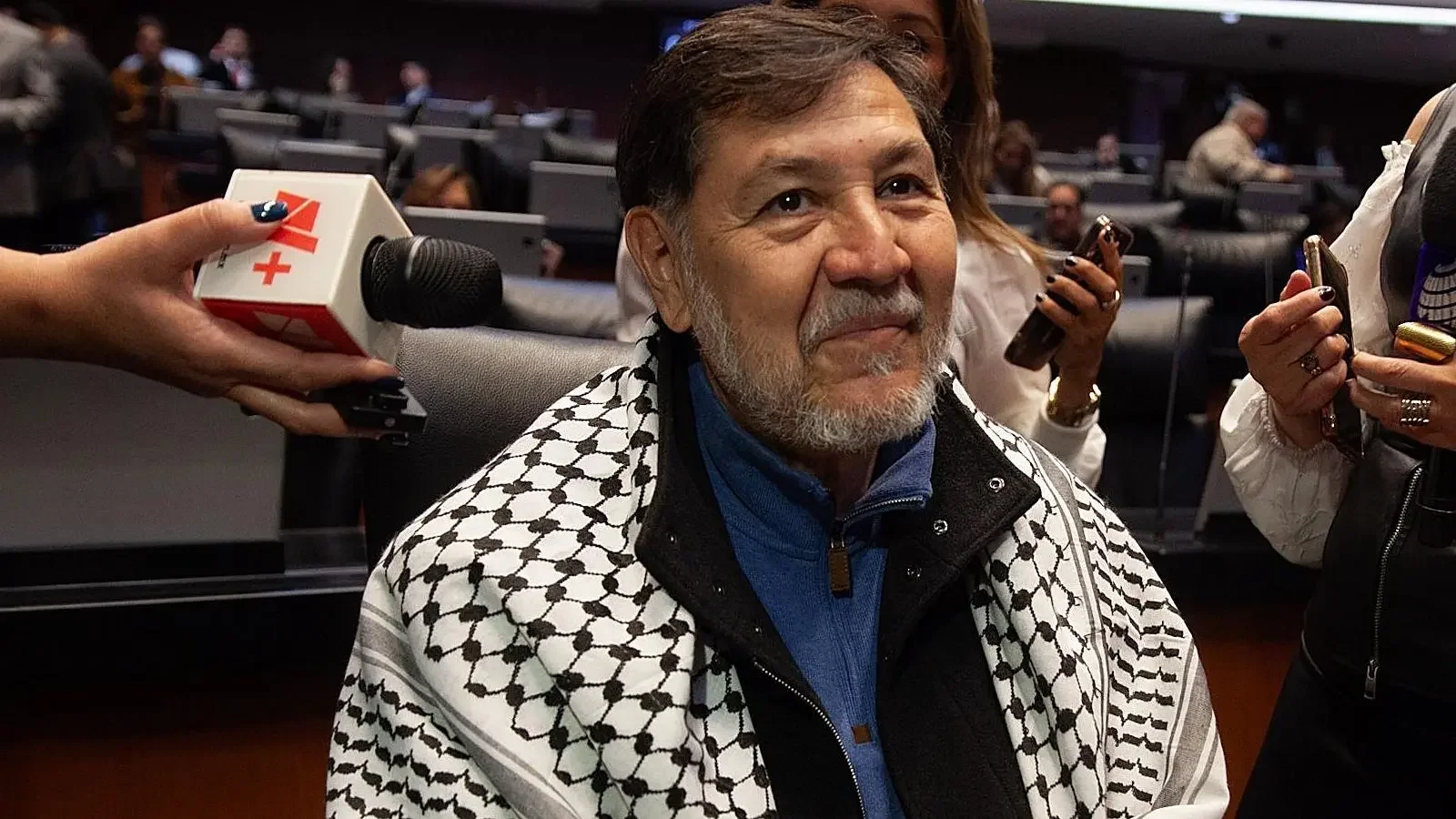 Que no vaya a posar a Gaza, que venga a Sinaloa, dijo Ceci Flores.