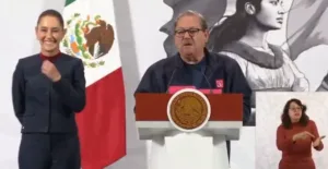 La sonrisa nerviosa de Sheinbaum frente a la misoginia de Taibo.