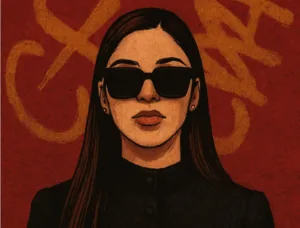 Emma Coronel se abre en documental. (Ilustración con IA)