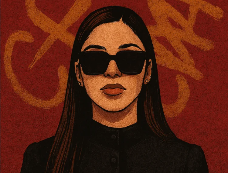 Emma Coronel se abre en documental. (Ilustración con IA)