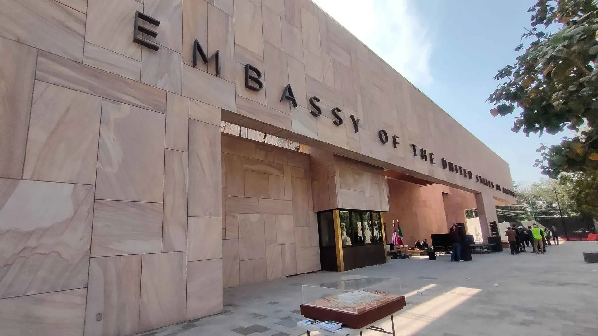 La nueva Embajada de Estados Unidos en Polanco.