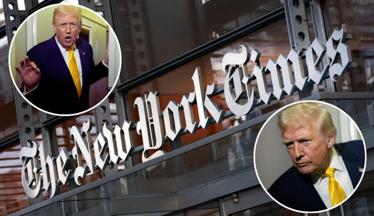 Truena Trump contra el NYT.