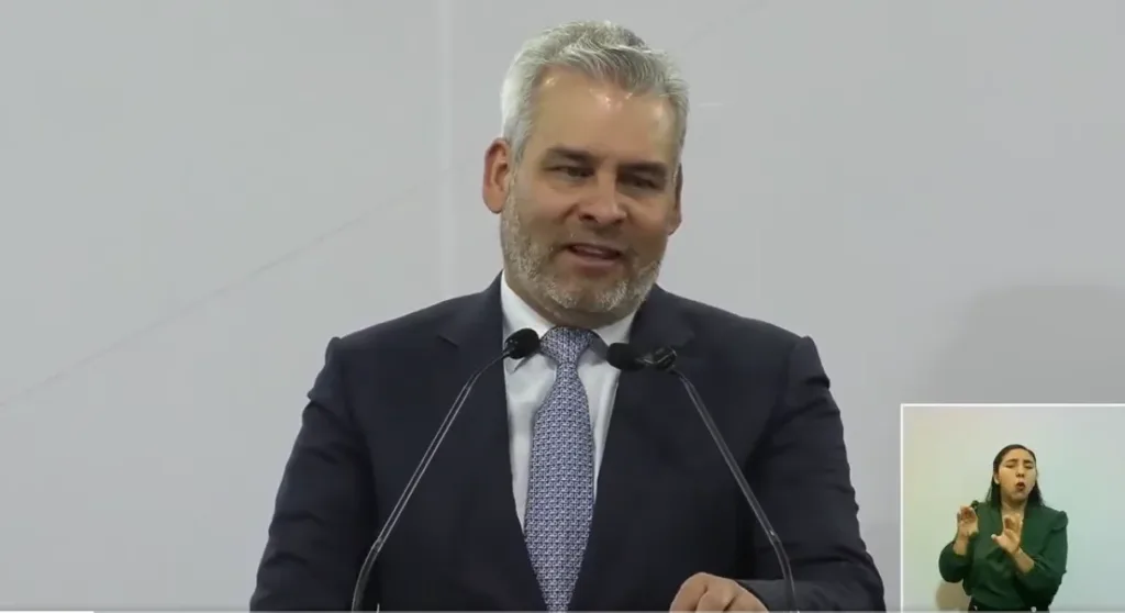 El gobernadaor de Michoacán Alfredo Ramírez Bedolla.