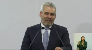 El gobernadaor de Michoacán Alfredo Ramírez Bedolla.