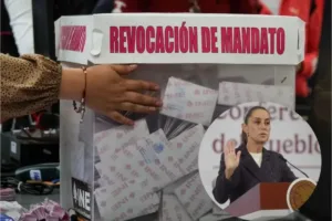 Llaman 'gandalla' a Sheinbaum por querer adelantar la revocación de mandato.