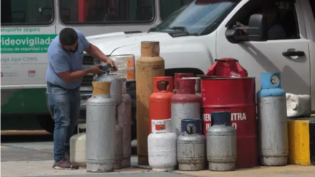 Racionamiento de gas LP en la zona centro del país.