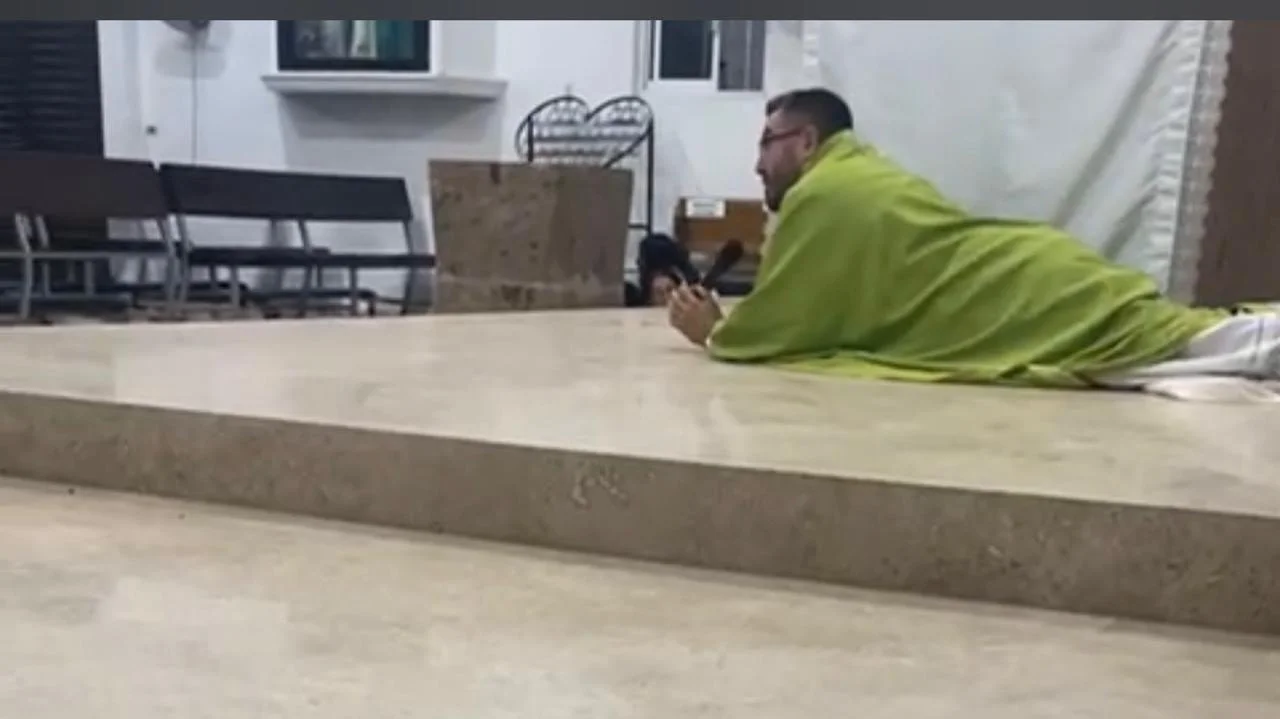 Así el padre en Villa Juárez, Sinaloa.