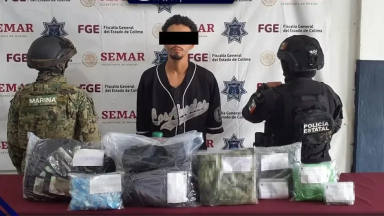 Presunto implicado en ataque contra subsecretario de Seguridad de Colima.