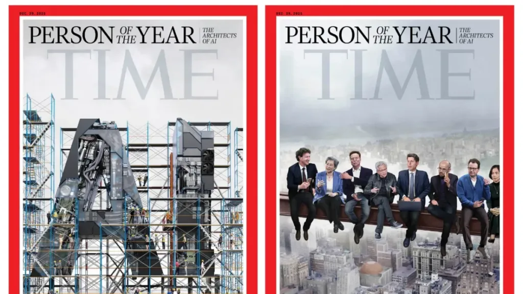 La revista Time designó a un grupo de innovadores tecnológicos la persona del año.