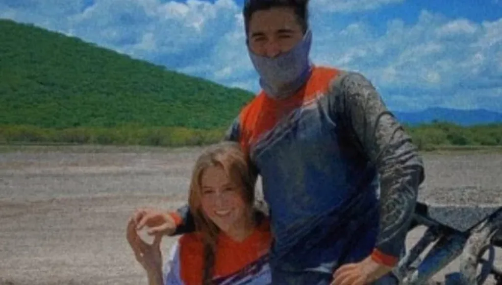 La hija de El Mencho y su esposo El Guacho.