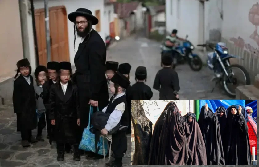 La secta Lev Tahor de judíos ultraortodoxos.