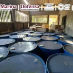 Precursores químicos hallados en el narolaboratorio.