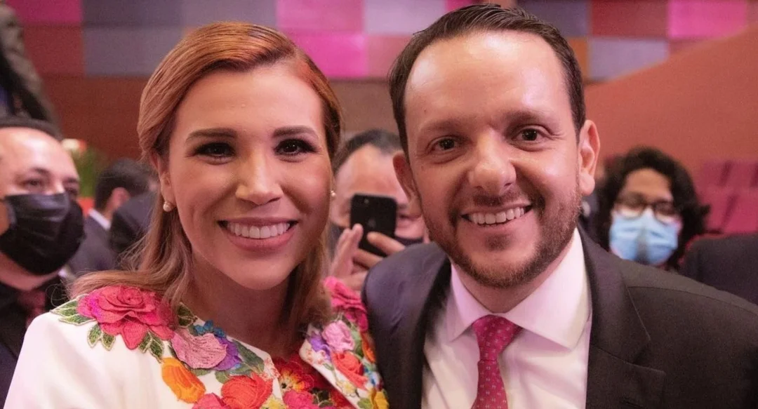 Marina del Pilar Ávila y su exesposo Carlos Alberto Torres.
