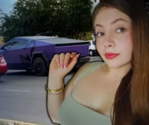 La Cybertruck de La NIcolette, testigo del secuestro.