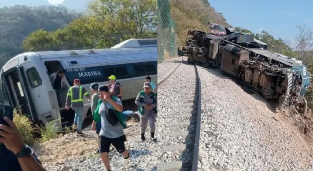 Atribuyen a exceso de velocidad accidente en Tren Interoceánico.