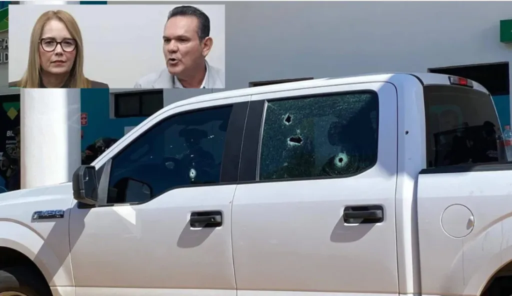 Diputados de MC fueron atacados en Culiacán.