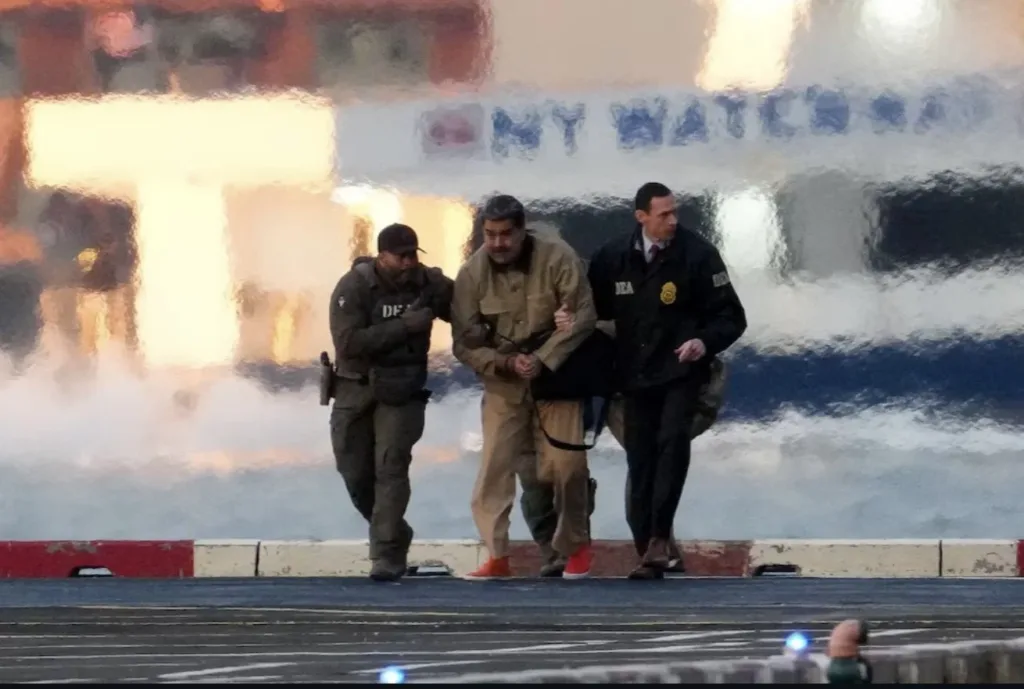Nicolás Maduro es trasladado a la Corte de Nueva York.