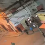 Milicias en las calles de Caracas, Venezuela.