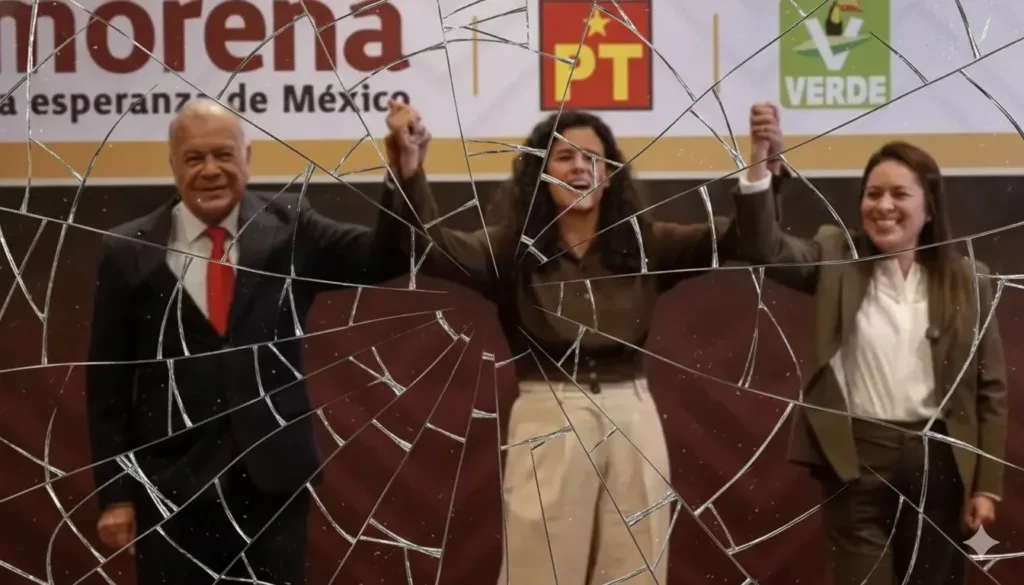 Se rompieron acuerdos entre PVEM y PT con Morena.