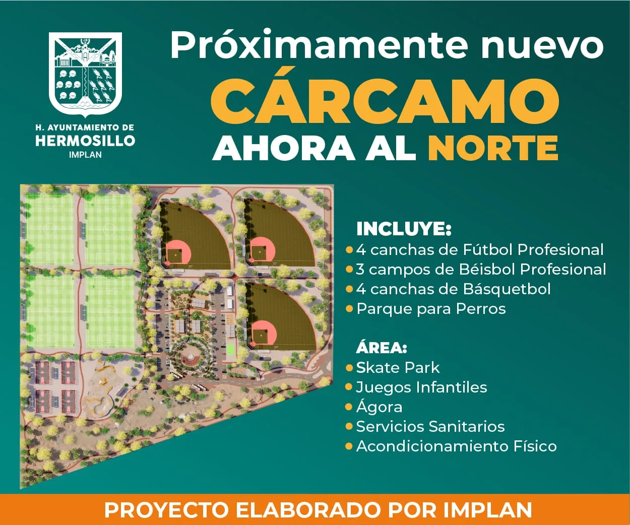 Nuevo Cárcamo en Hermosillo.