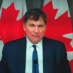 El primer ministro de Canadá Dominic LeBlanc.