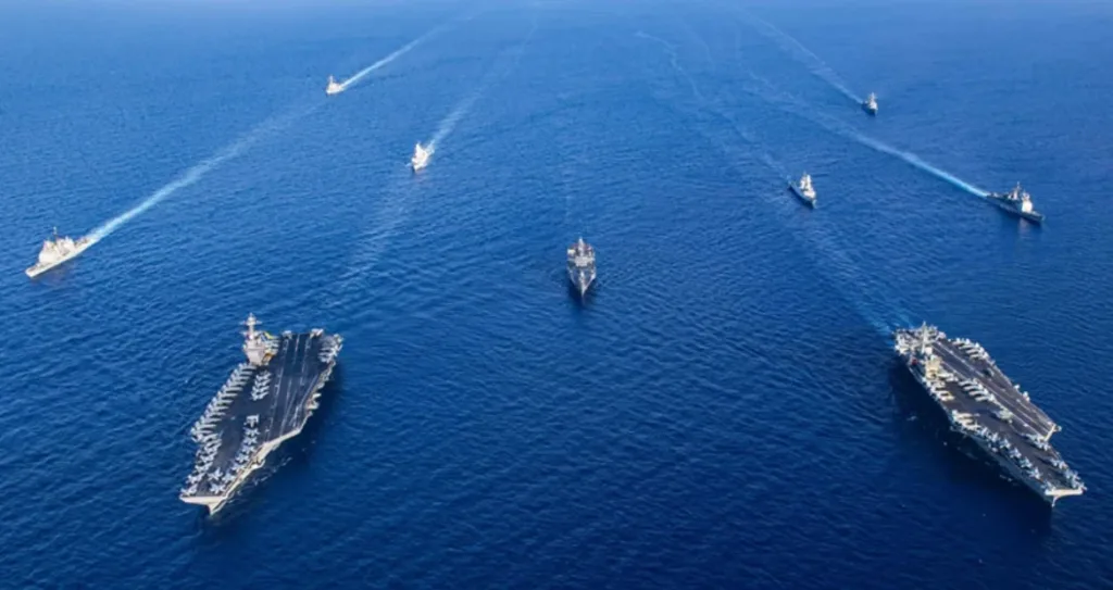 Trump ordena el más amplio despliegue militar cerca de Irán desde 2023.