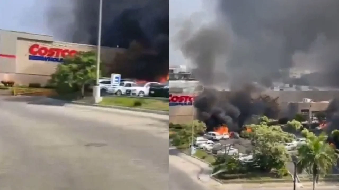 Costco fue una de las muchas tiendas de autoservicio que sufrieron ataques y daños.