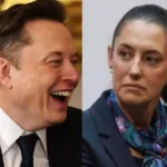 Elon Musk se mofa de Claudia Sheinbaum.