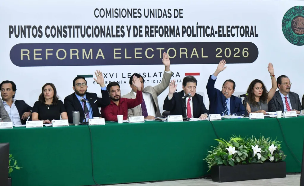 Reforma Electoral pasó en comisiones, pero se duda que avance en el pleno.