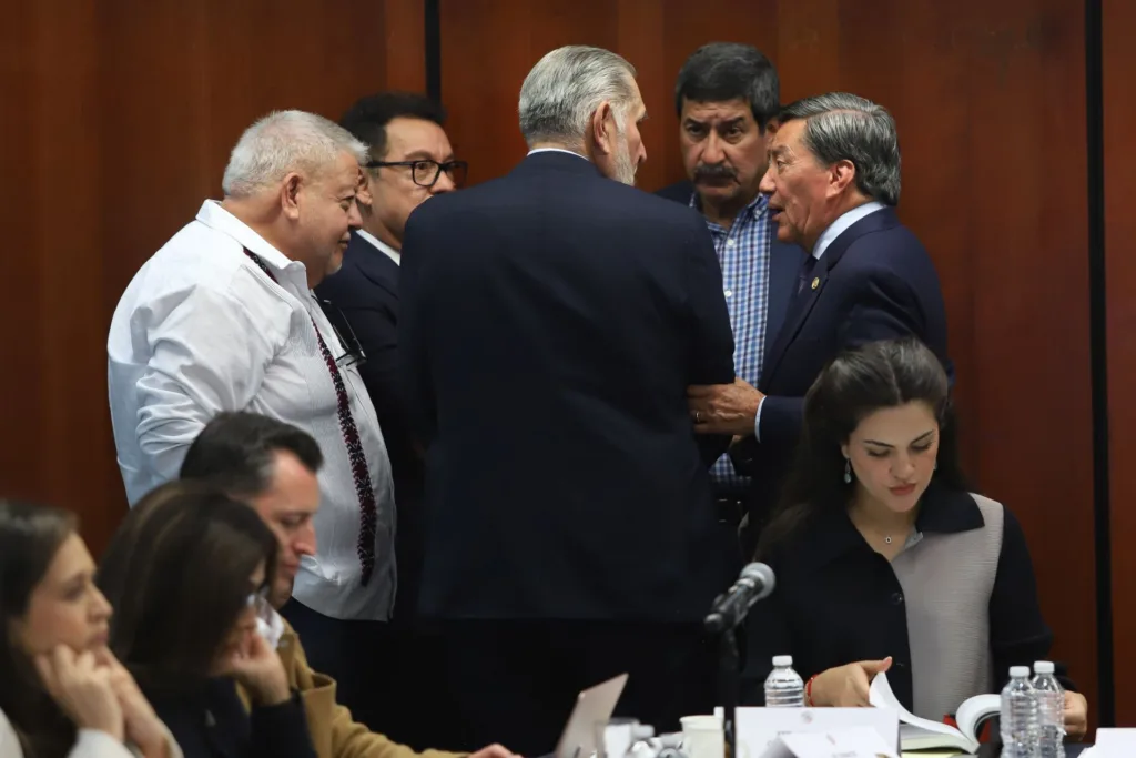 Senadores de Morena sopesan el futuro de la reforma.