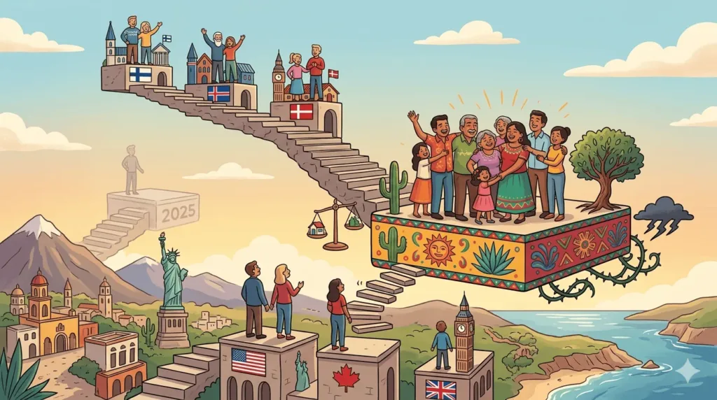 Inseguridad y corrupción merman felicidad de México, según rancking.