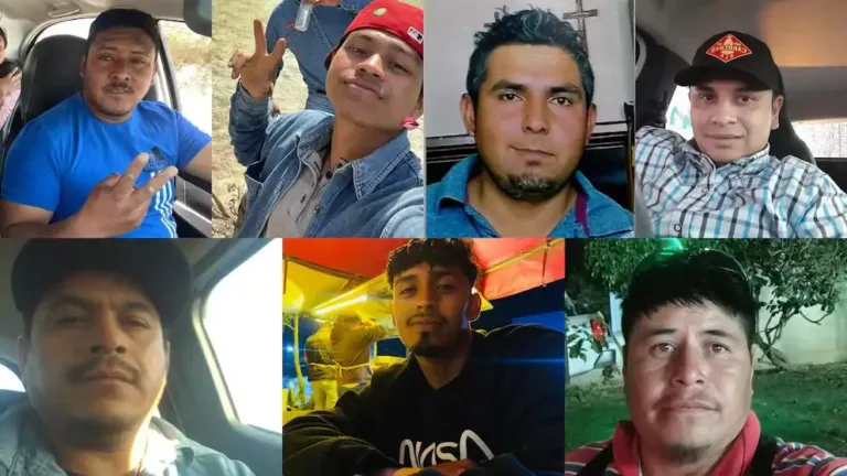 7 electricistas desaparecidos en San Luis Potosí.