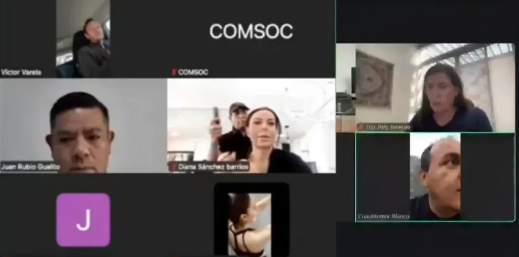 Diana Sánchez Barrios en estética; Cuauhtémoc Blanco jugando pádel.