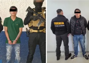 Los dos presuntos asesinos materiales de Micky Hair.