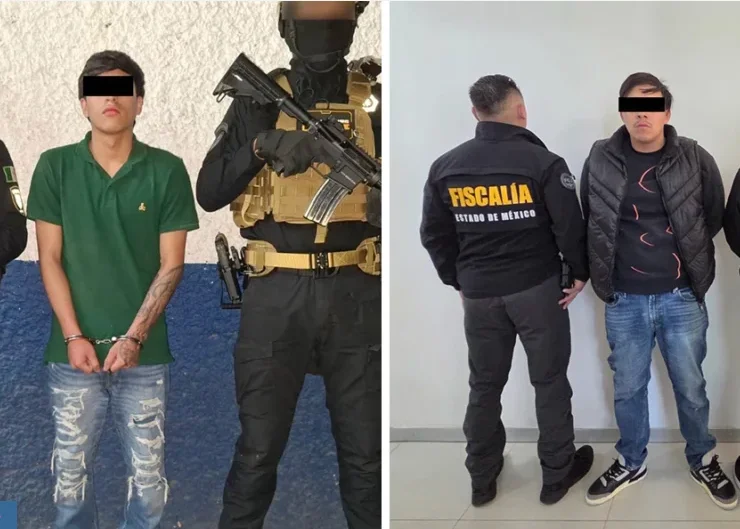 Los dos presuntos asesinos materiales de Micky Hair.