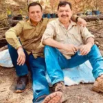 El alcalde de Taxco Juan Andrés Vega Carranza y su padre Juan Vega Arredondo.