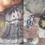 La camiseta de Natural Selection y las armas que portaba.