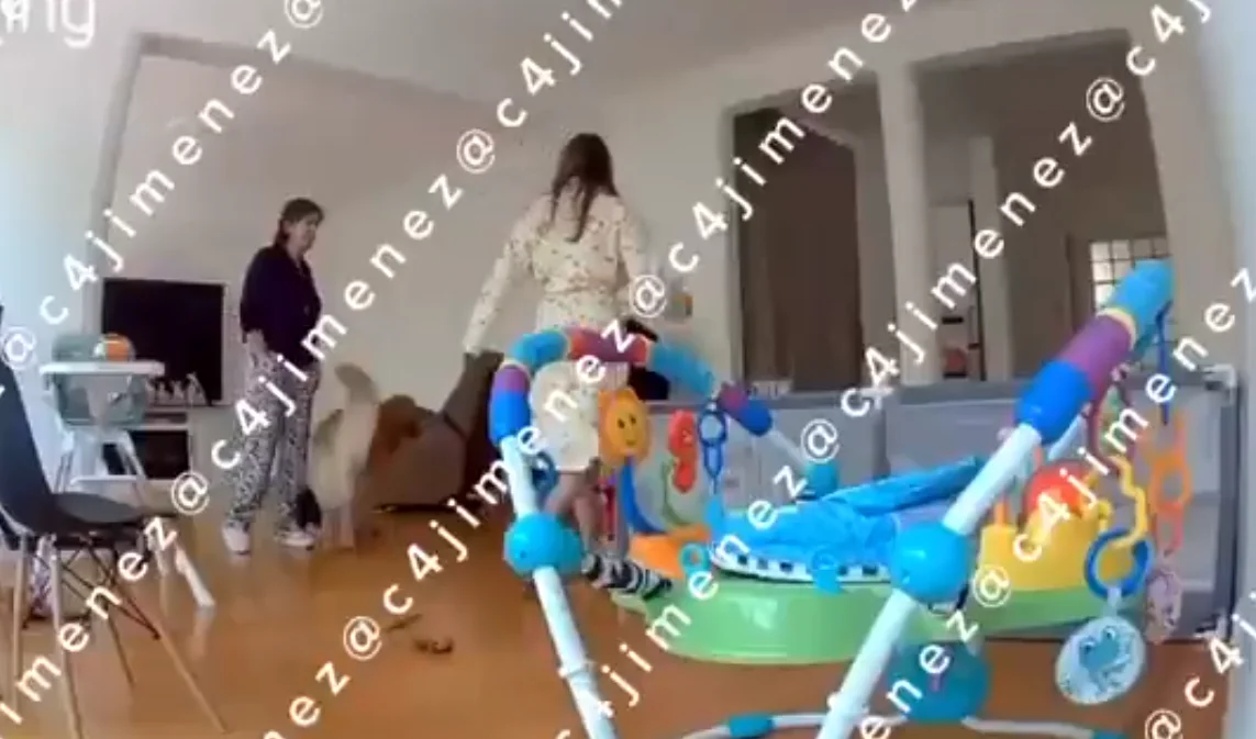 Momentos en la que la suegra disparara contra la exreina de belleza Carolina Flores.