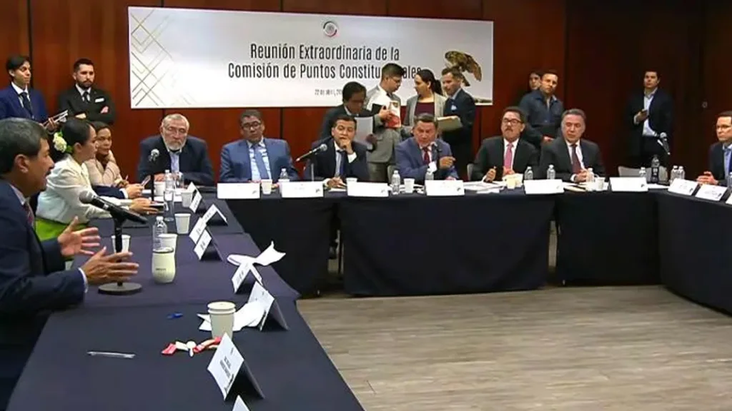 El Senado canceló súbitamente la comparecencia de Maru Campos.