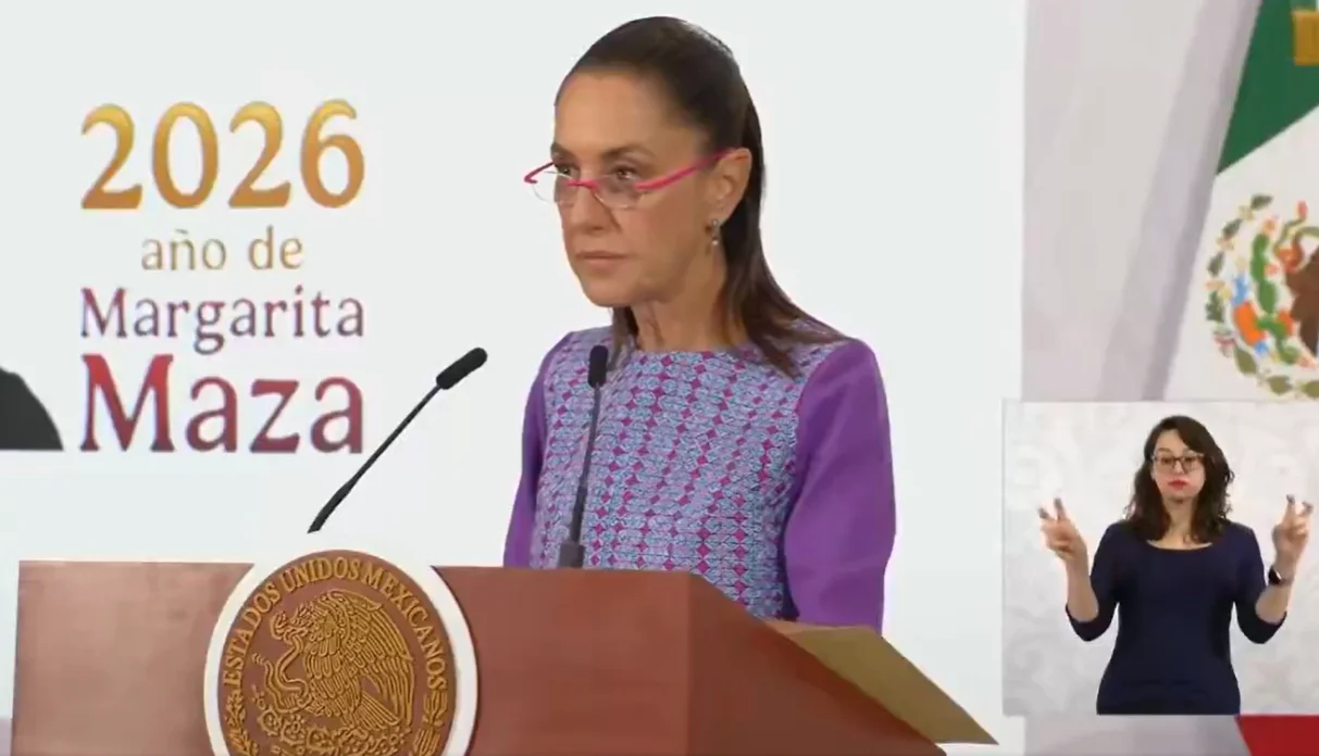 Claudia Sheinbaum argumenta golpeteo político de Estados Unidos para no entregar a Rocha Moya.