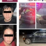 Los multihomicidas y parte de su botín.