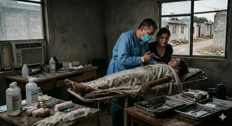 El mercado clandestino de la belleza estética que mata. (Imagen creada con IA en Gemini)