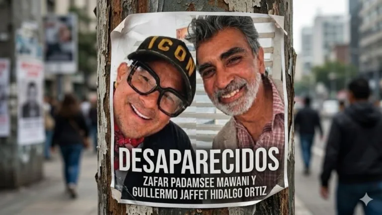 La pareja mexicoamericana desaparecida en Tlalpan.