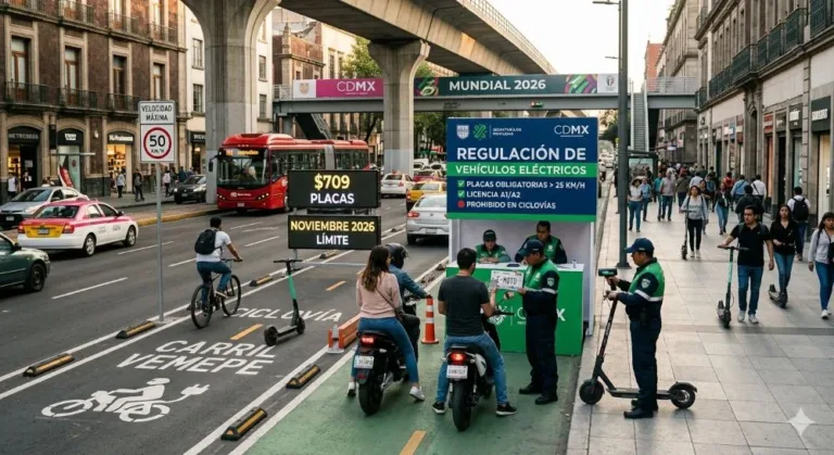 Nueva regulación para Vehículos Eléctricos Motorizados. (Imagen creada con IA en Gemini)