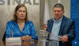 Sara Bruna Quiñones y César Jáuregui.
