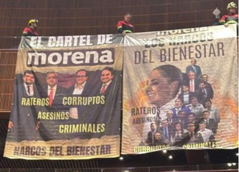 Mantas contra morenismo encendieron los ánimos.